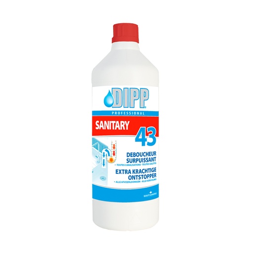[11472] Ontstopper Extra Krachtig Dipp (43) Fles 1 L
