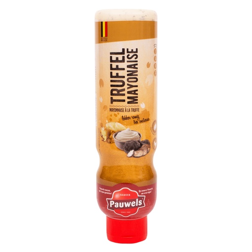 [4843] Mayonaise A La Truffe Pauwels Tube 1 L
