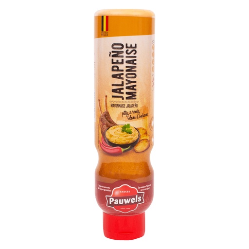 [4842] Mayonaise Jalapeno Pauwels 1 L