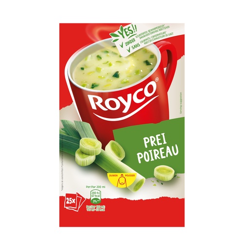 [5761] Royco Minute Soupe Poireaux 25 pcs 