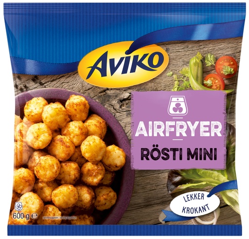 [15021] Rosti Mini Airfryer Aviko 600 gr