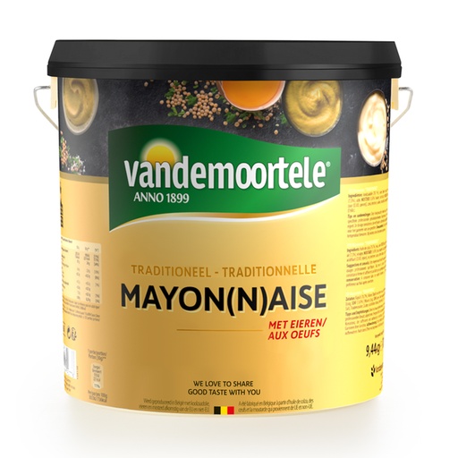 [1808] Mayonaise Met Ei Vandemoortele 10 L