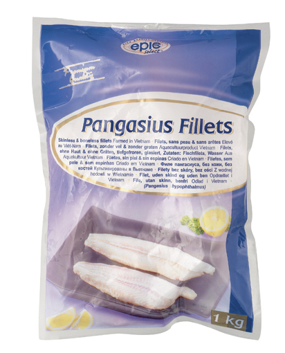 [16303] Pangasius Filet 120/170 gr Epic 800 gr
